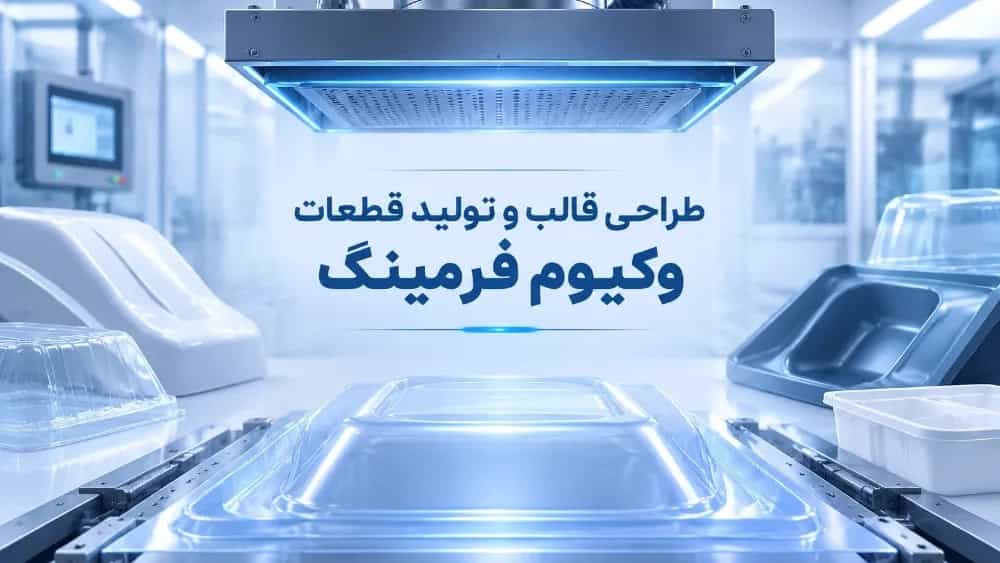 طراحی قالب و تولید قطعات وکیوم فرمینگ